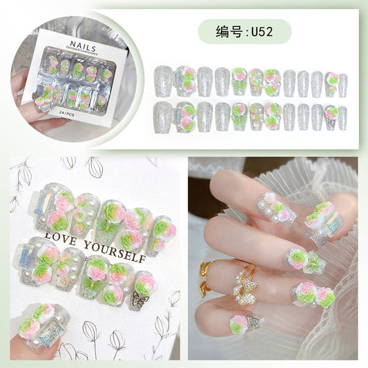 Press on nails handmade