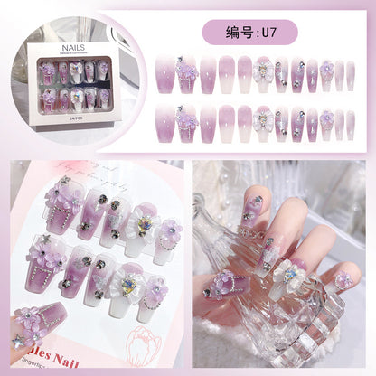 Press on nails handmade