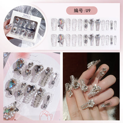 Press on nails handmade